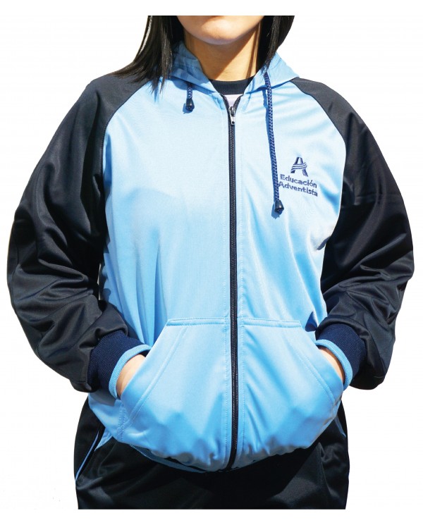 POLERÓN BUZO CELESTE HOMBRE/UNISEX ADVENTISTA