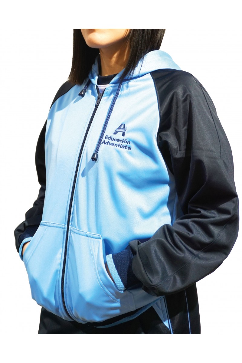 POLERÓN BUZO CELESTE HOMBRE/UNISEX ADVENTISTA