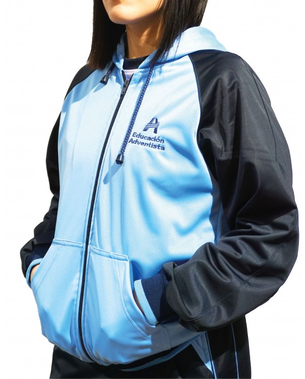 POLERÓN BUZO CELESTE HOMBRE/UNISEX ADVENTISTA