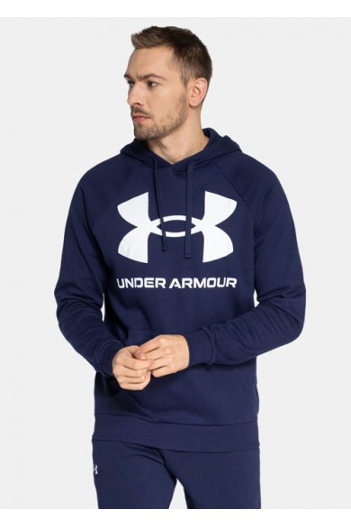 POLERÓN UNDER ARMOUR HOMBRE BIG LOGO AZUL