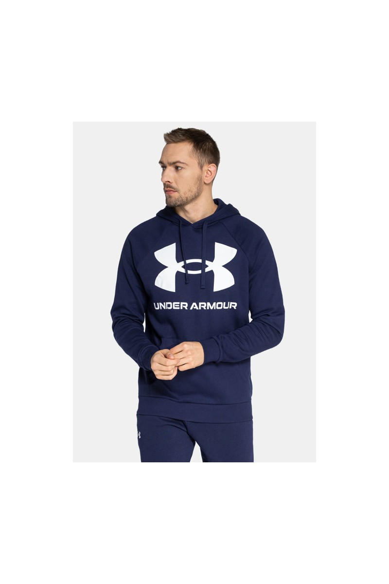POLERÓN UNDER ARMOUR HOMBRE BIG LOGO AZUL POLERÓN UNDER ARMOUR HOMBRE BIG LOGO AZUL