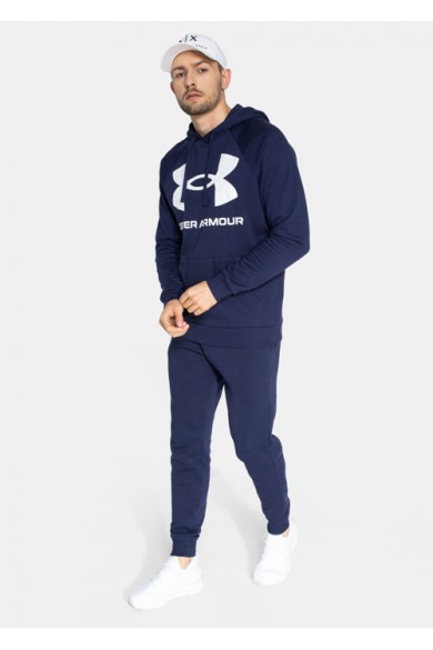 POLERÓN UNDER ARMOUR HOMBRE BIG LOGO AZUL