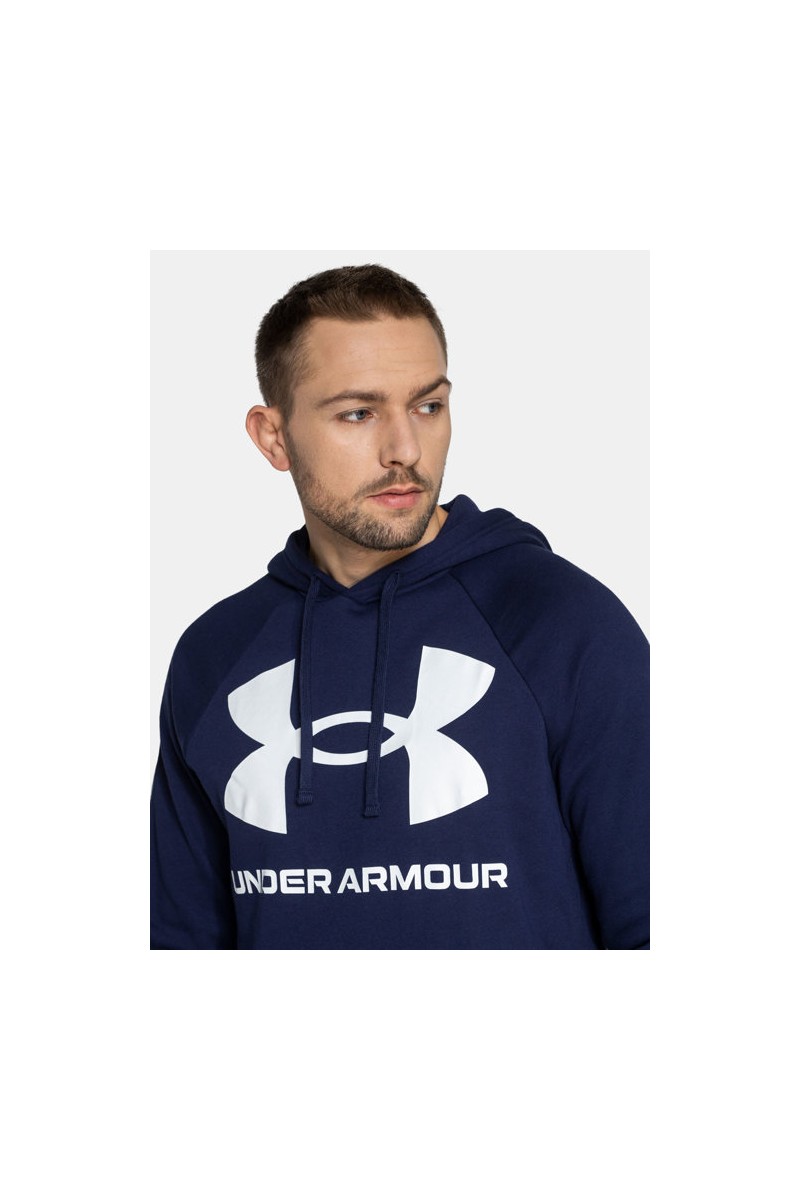 POLERÓN UNDER ARMOUR HOMBRE BIG LOGO AZUL POLERÓN UNDER ARMOUR HOMBRE BIG LOGO AZUL
