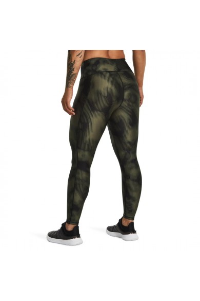 CALZA UNDER ARMOUR MUJER AOP TOBILLERA VERDE