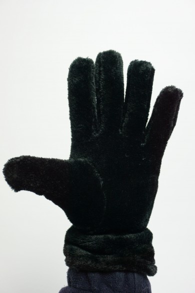 GUANTE SKOLLEN MUJER TARENTO FURRY NEGRO/CALIPSO