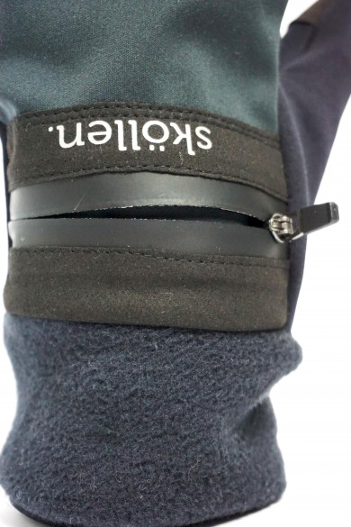 GUANTE SKOLLEN UNISEX FERRARA ZIPPER NEGRO