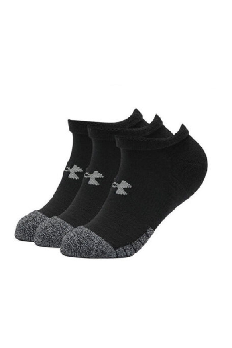SOQUETES (3) UNDER ARMOUR UNISEX NEGRO
