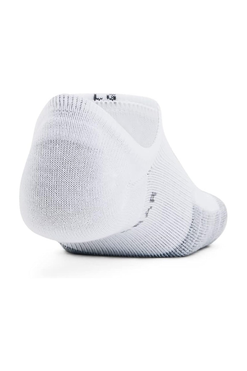 SOQUETES (3) UNDER ARMOUR UNISEX HEATGEAR TRALOWTAB BLANCO