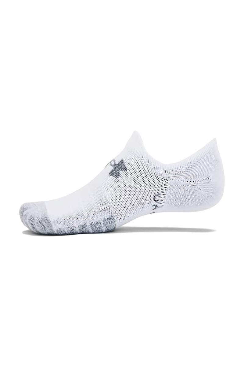 SOQUETES (3) UNDER ARMOUR UNISEX HEATGEAR TRALOWTAB BLANCO