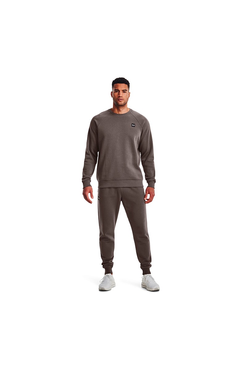 JOGGER UNDER ARMOUR HOMBRE RIVAL FLEECE CAFÉ