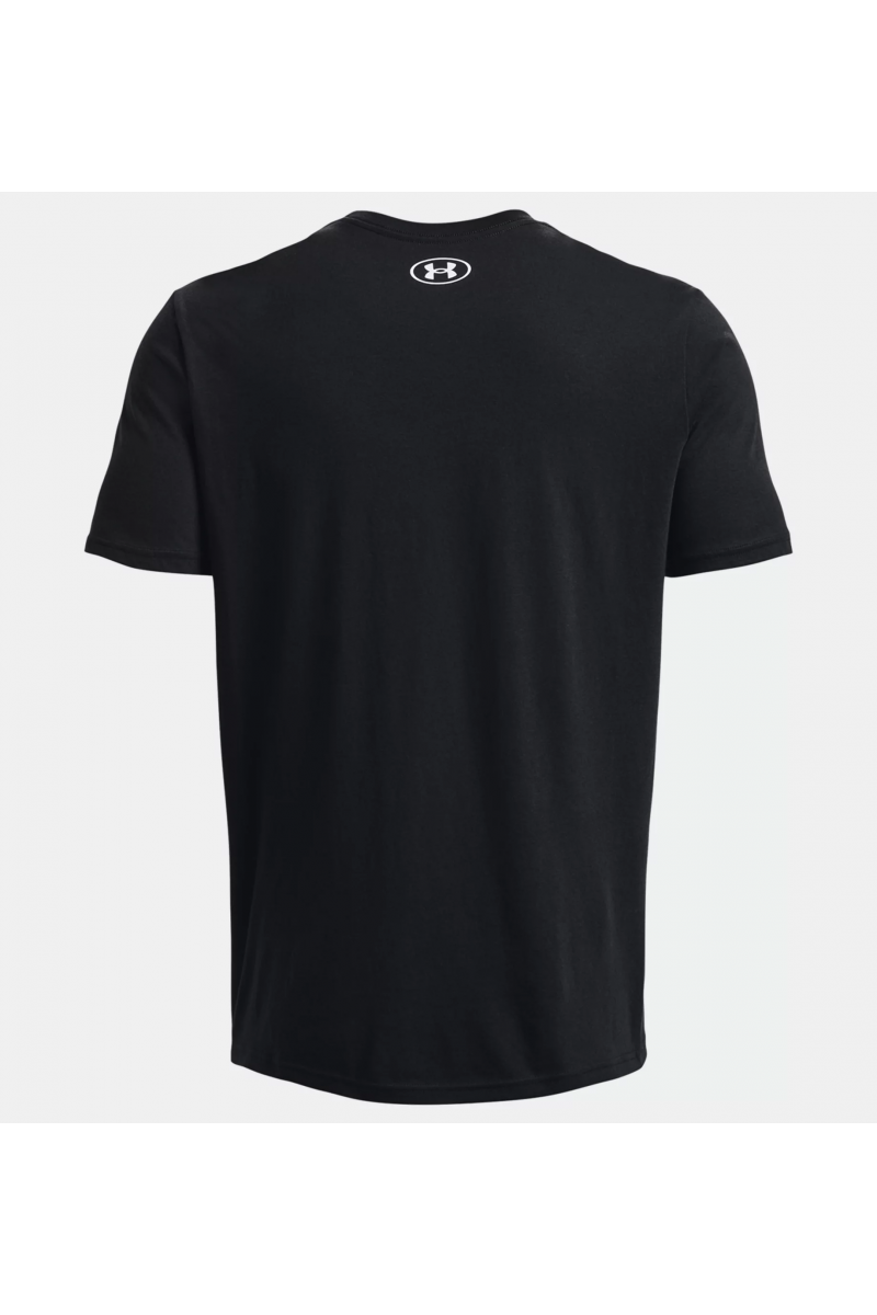 POLERA UNDER ARMOUR HOMBRE CAMO CHEST STRIPE NEGRO