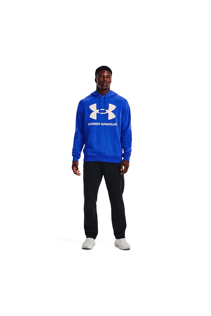 POLERÓN UNDER ARMOUR HOMBRE RIVAL FLEECE AZUL POLERÓN UNDER ARMOUR HOMBRE RIVAL FLEECE AZUL