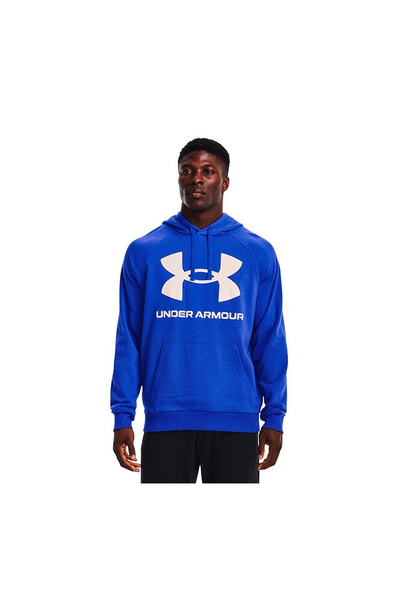 POLERÓN UNDER ARMOUR HOMBRE RIVAL FLEECE AZUL POLERÓN UNDER ARMOUR HOMBRE RIVAL FLEECE AZUL