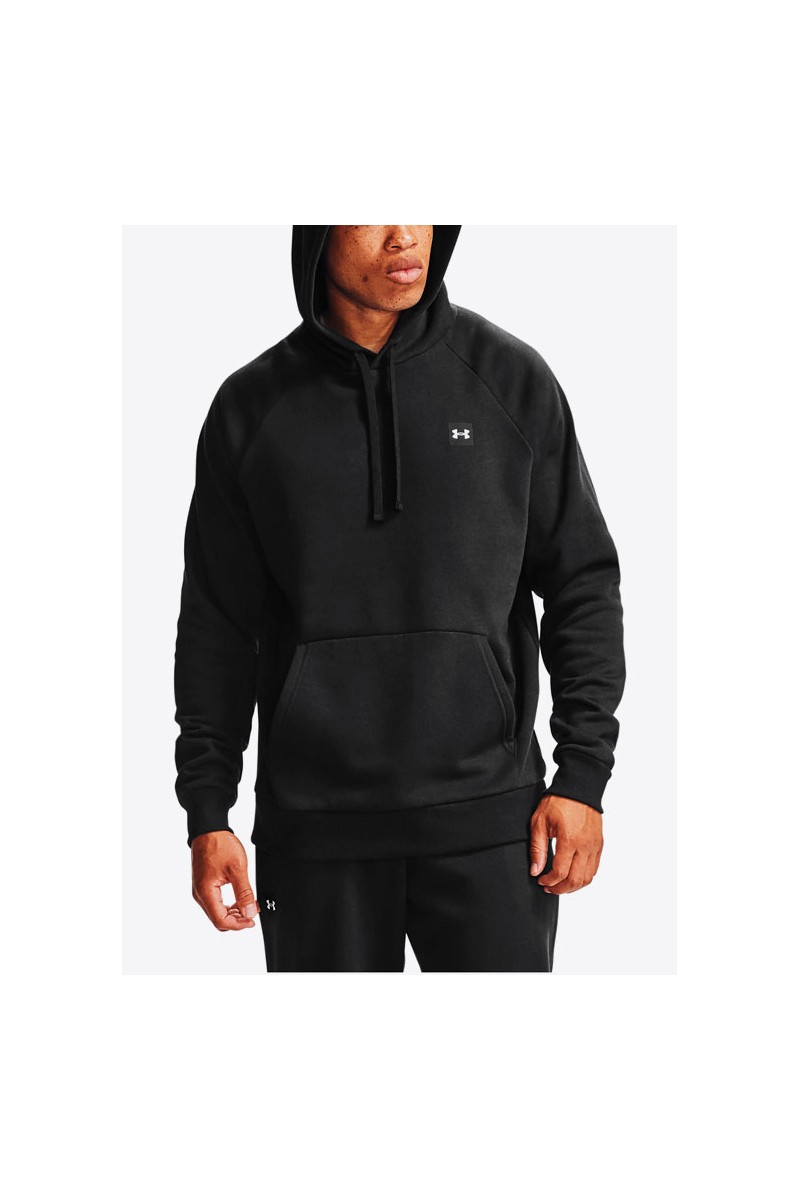 POLERÓN UNDER ARMOUR HOMBRE RIVAL FLEECE NEGRO POLERÓN UNDER ARMOUR HOMBRE RIVAL FLEECE NEGRO
