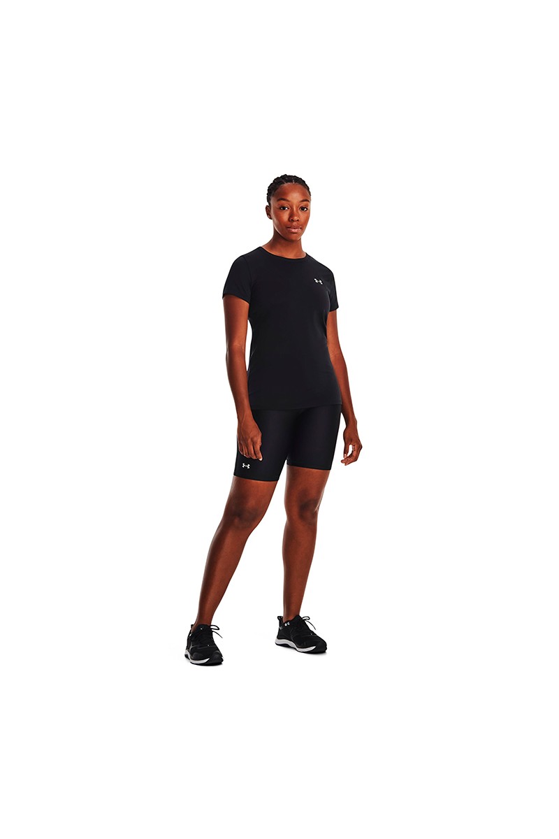 POLERA UNDER ARMOUR MUJER UA TECH NEGRO