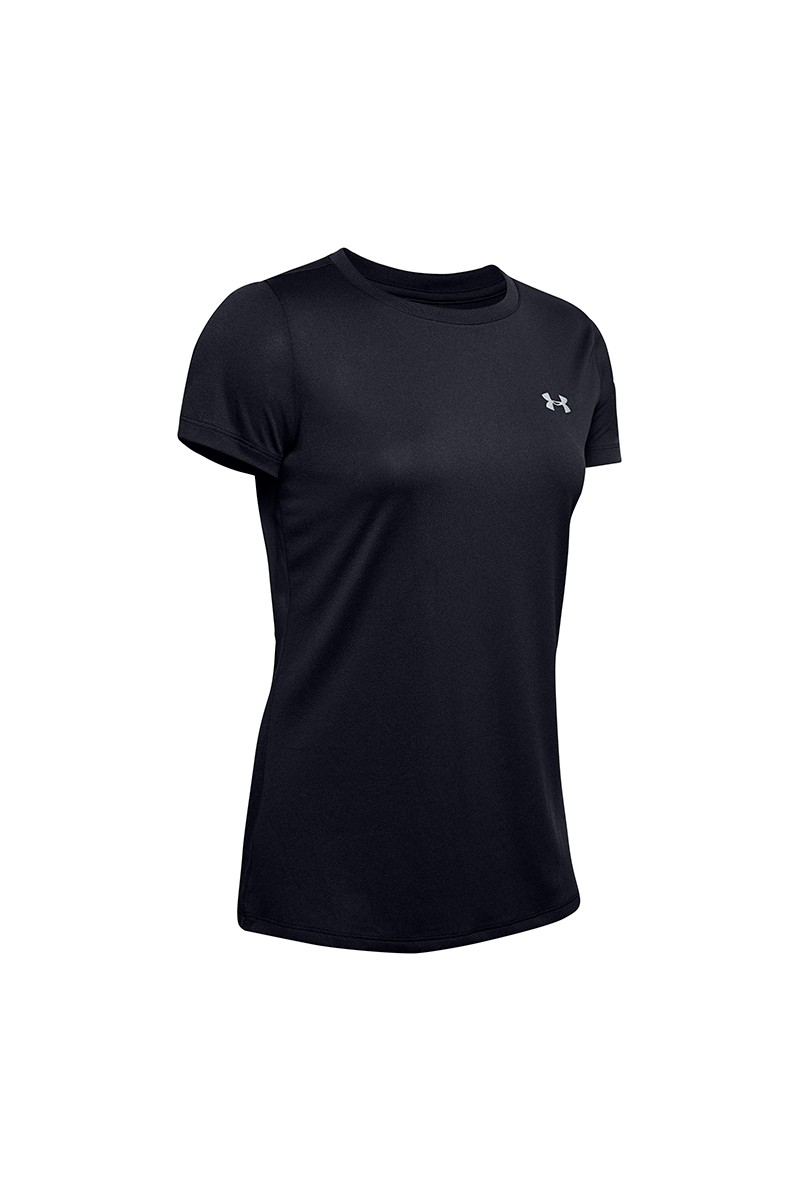 POLERA UNDER ARMOUR MUJER UA TECH NEGRO