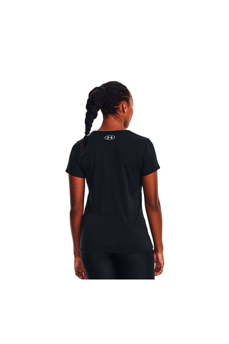 POLERA UNDER ARMOUR MUJER UA TECH NEGRO