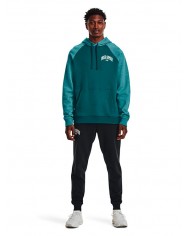 POLERÓN UNDER ARMOUR HOMBRE RIVAL FLEECE AZUL