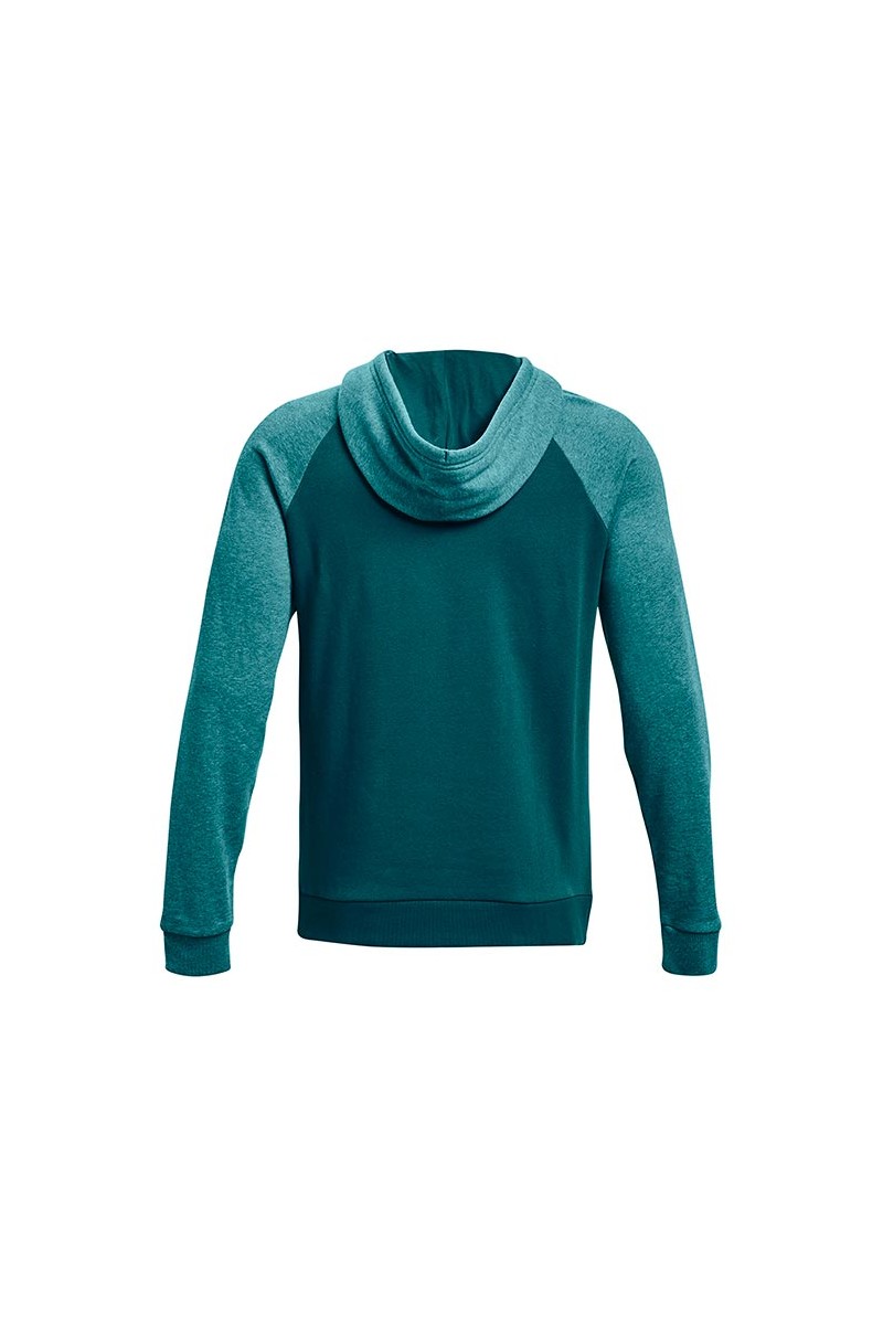 POLERÓN UNDER ARMOUR HOMBRE RIVAL WORDMARK VERDE POLERÓN UNDER ARMOUR HOMBRE RIVAL WORDMARK VERDE