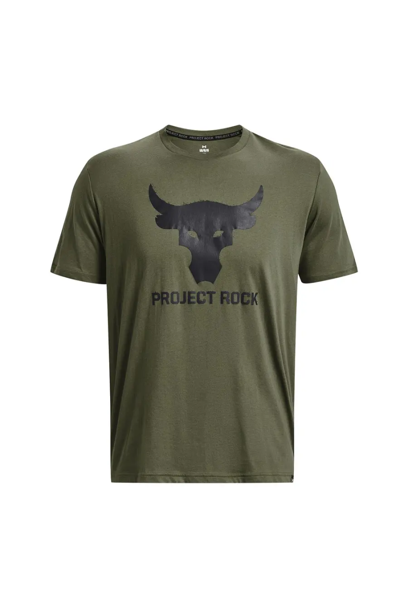 POLERA UNDER ARMOUR HOMBRE UA PROJECT ROCK VERDE