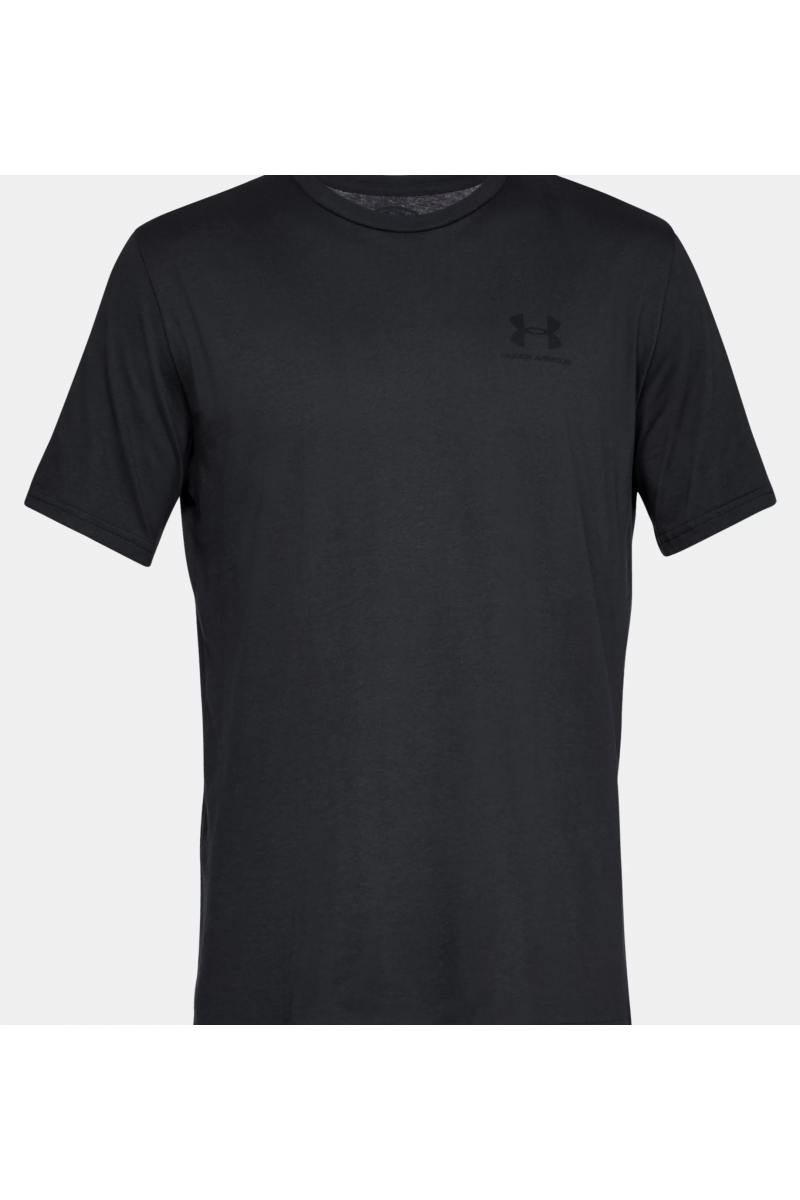 POLERA UNDER ARMOUR HOMBRE SPORTSTYLE LEFT CHEST NEGRO