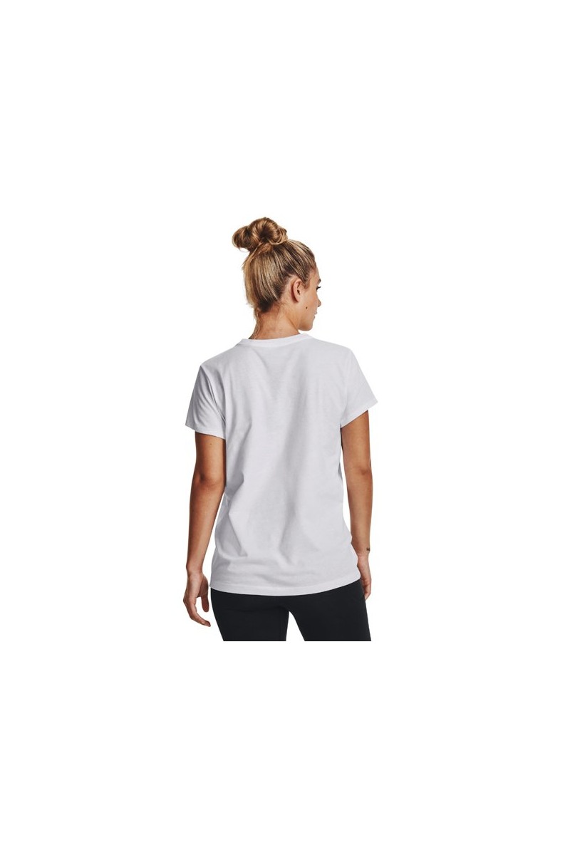 POLERA UNDER ARMOUR MUJER BLANCO