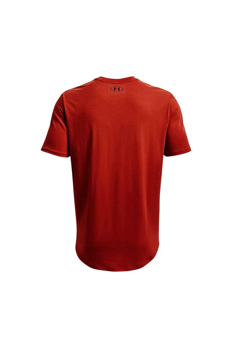 POLERA UNDER ARMOUR HOMBRE PROJECT ROCK ROJO