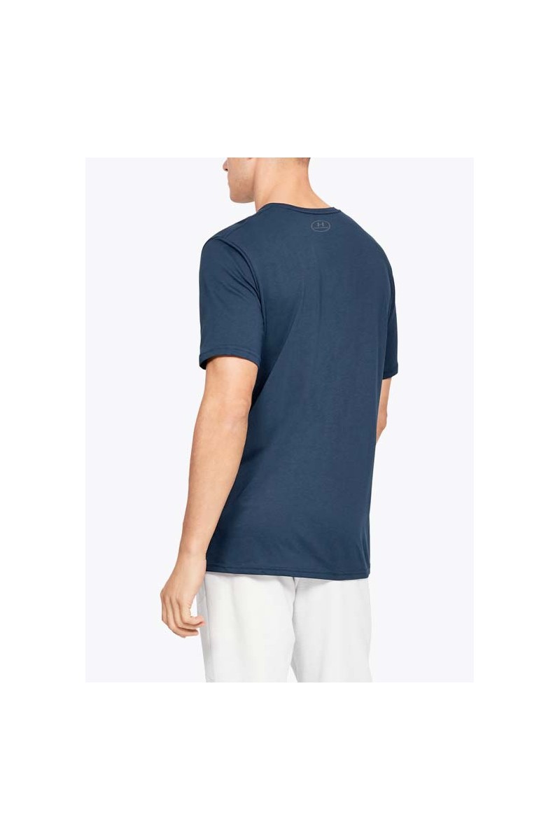 POLERA UNDER ARMOUR HOMBRE SPORTSTYLE LOGO NAVY
