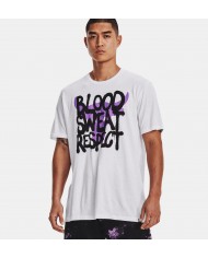 POLERA UNDER ARMOUR HOMBRE PROJECT ROCK ROJO