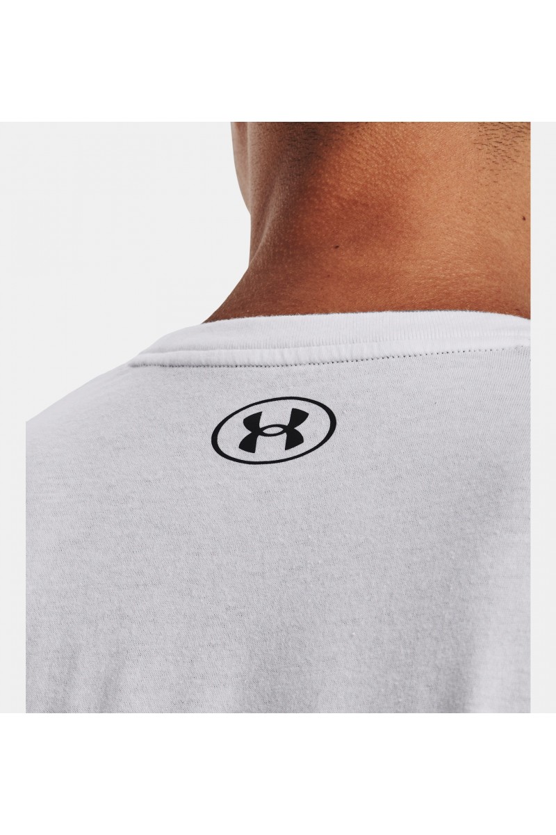 POLERA UNDER ARMOUR HOMBRE PROJECT ROCK PAYOFF BLANCO