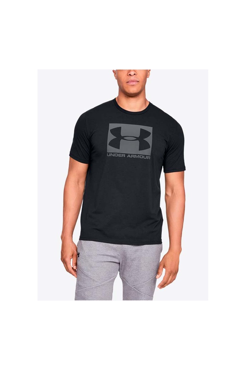 POLERA UNDER ARMOUR HOMBRE BOXED SPORTSYLE NEGRO