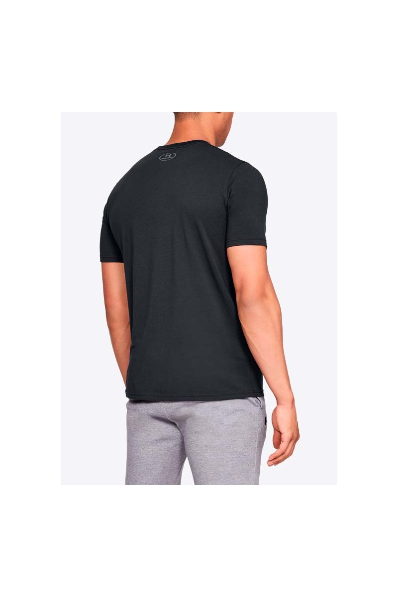 POLERA UNDER ARMOUR HOMBRE BOXED SPORTSYLE NEGRO