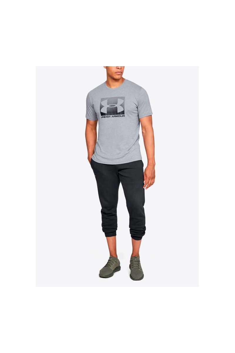 POLERA UNDER ARMOUR HOMBRE GRIS
