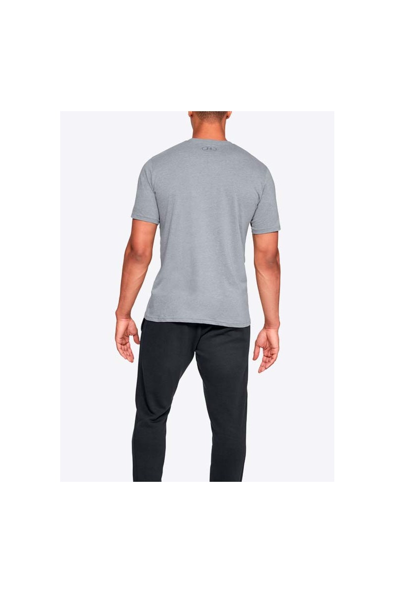 POLERA UNDER ARMOUR HOMBRE GRIS