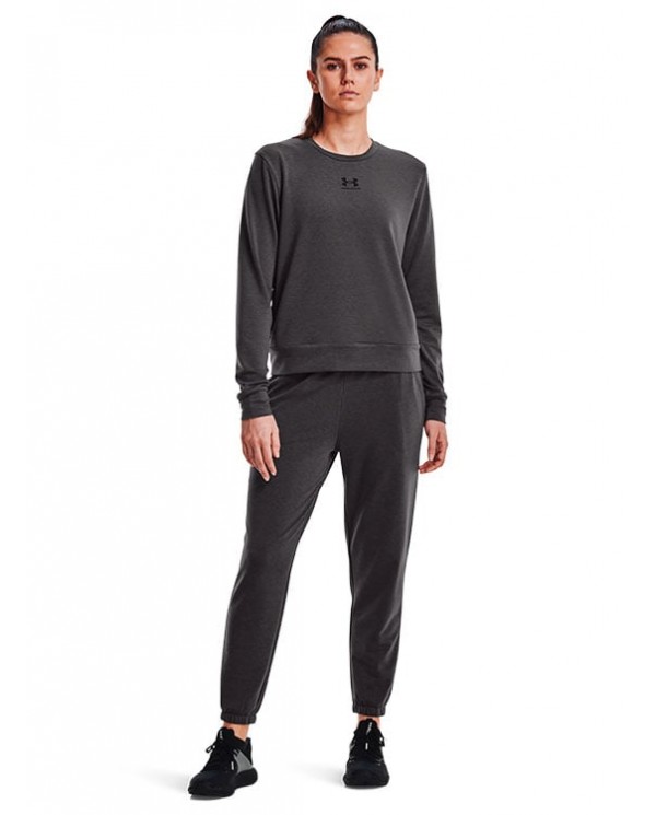 JOGGER UNDER ARMOUR MUJER TERRY JO GRIS