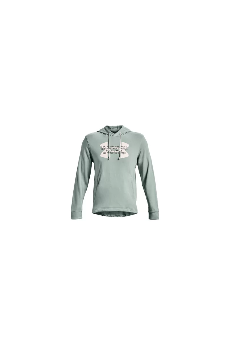 POLERÓN UNDER ARMOUR HOMBRE RIVAL TERRY GRIS POLERÓN UNDER ARMOUR HOMBRE RIVAL TERRY GRIS
