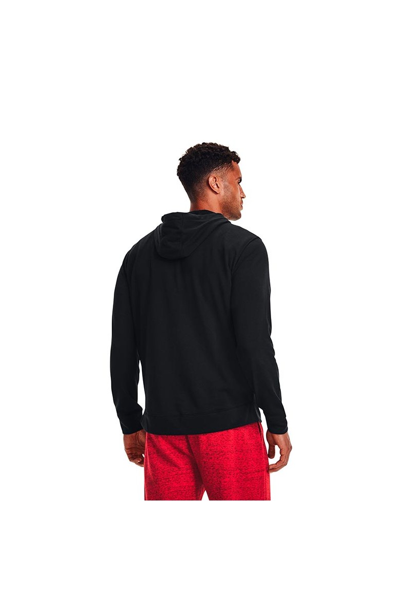 POLERÓN UNDER ARMOUR HOMBRE RIVAL TERRY FULL ZIP NEGRO POLERÓN UNDER ARMOUR HOMBRE RIVAL TERRY FULL ZIP NEGRO