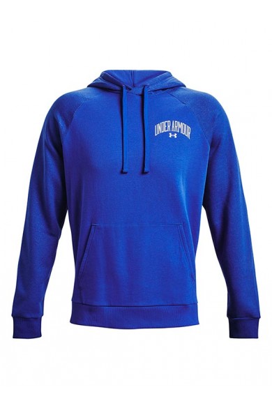 POLERÓN UNDER ARMOUR HOMBRE RIVAL WORDMARK AZUL