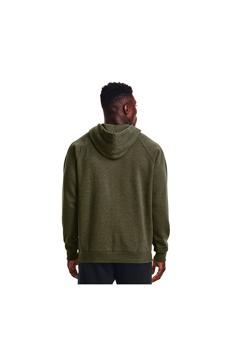 POLERÓN UNDER ARMOUR HOMBRE FLEECE VERDE POLERÓN UNDER ARMOUR HOMBRE FLEECE VERDE