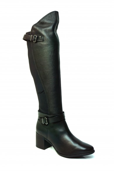 BOTA BOTTERO MUJER BURNISH PRETO NEGRO