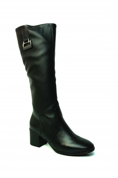 BOTA BOTTERO MUJER MILITAR NEGRO