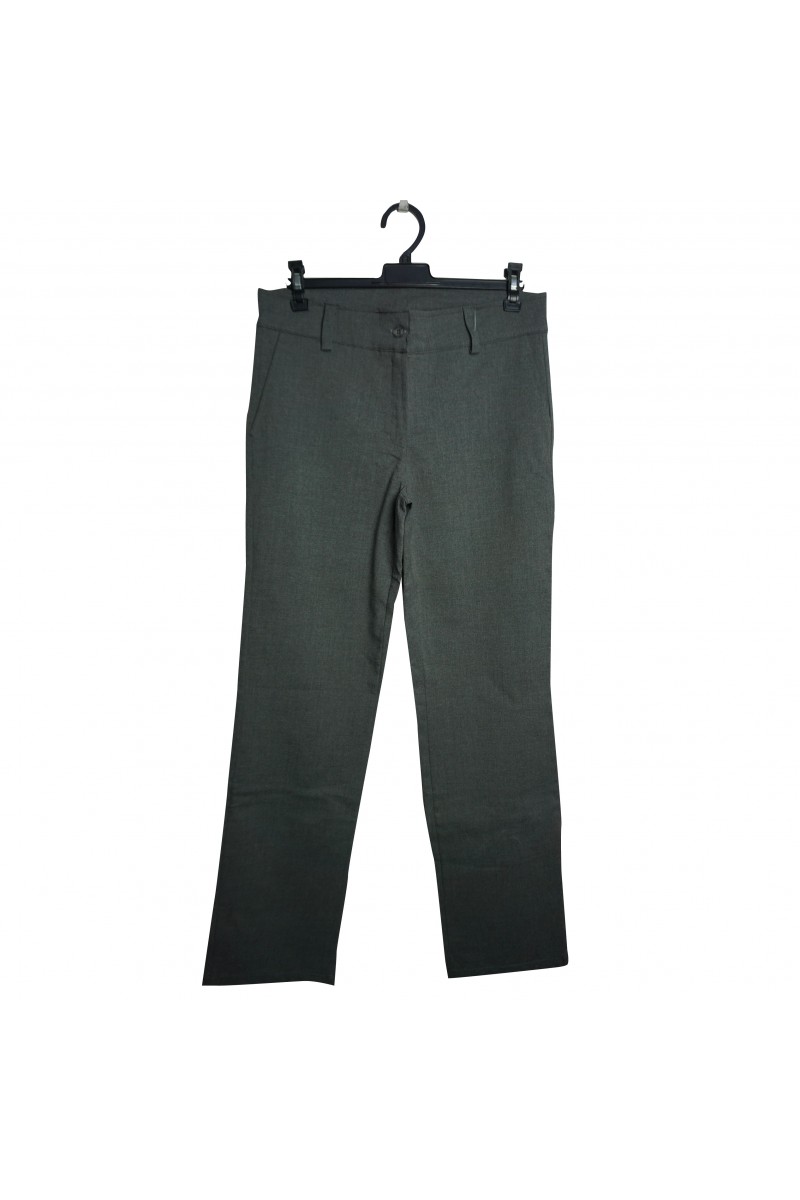 PANTALÓN MUJER GRIS SIN BOLSILLO TRASERO ESCOLAR PANTALÓN MUJER GRIS SIN BOLSILLO TRASERO ESCOLAR