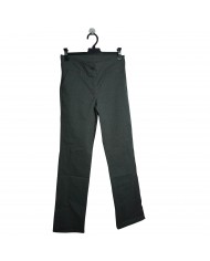 PANTALÓN MUJER GRIS BOLSILLO OJAL ESCOLAR