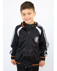 POLERA GRIS/BURDEO PIQUE G.MISTRAL HOMBRE MANGA LARGA PTO.NATALES