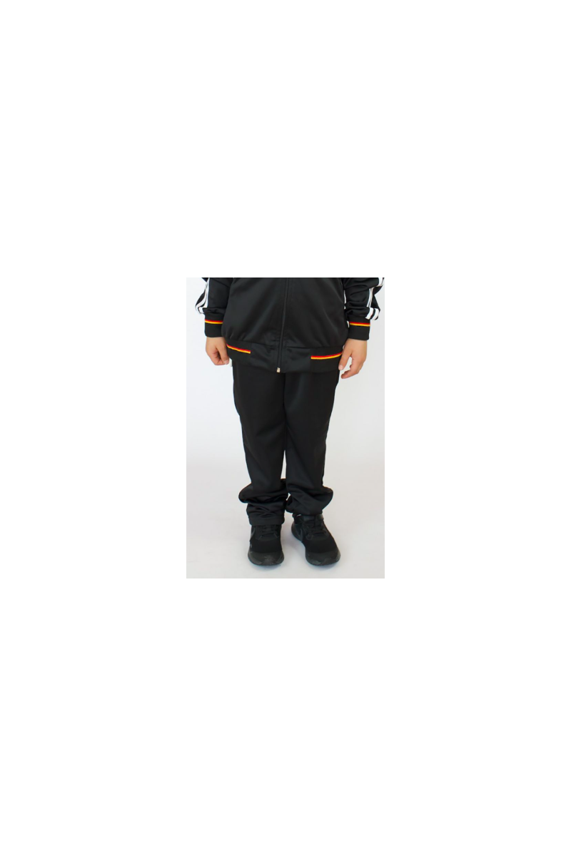 PANTALÓN BUZO ALGODÓN NEGRO HOMBRE/UNISEX ALEMÁN