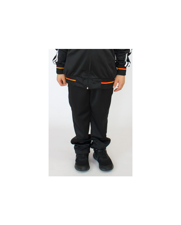 PANTALÓN BUZO ALGODÓN NEGRO HOMBRE/UNISEX ALEMÁN