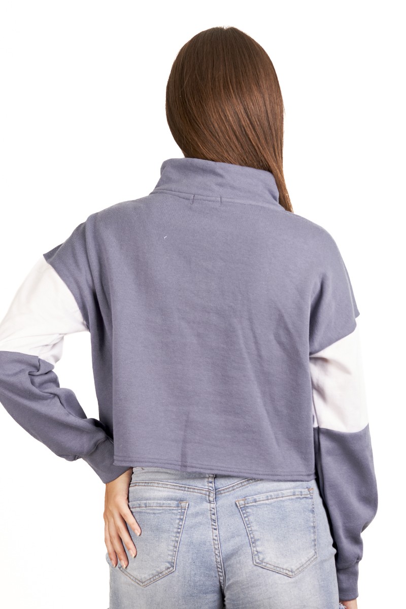 POLERÓN ARYA MUJER CINDY AZUL PIEDRA POLERÓN ARYA MUJER CINDY AZUL PIEDRA
