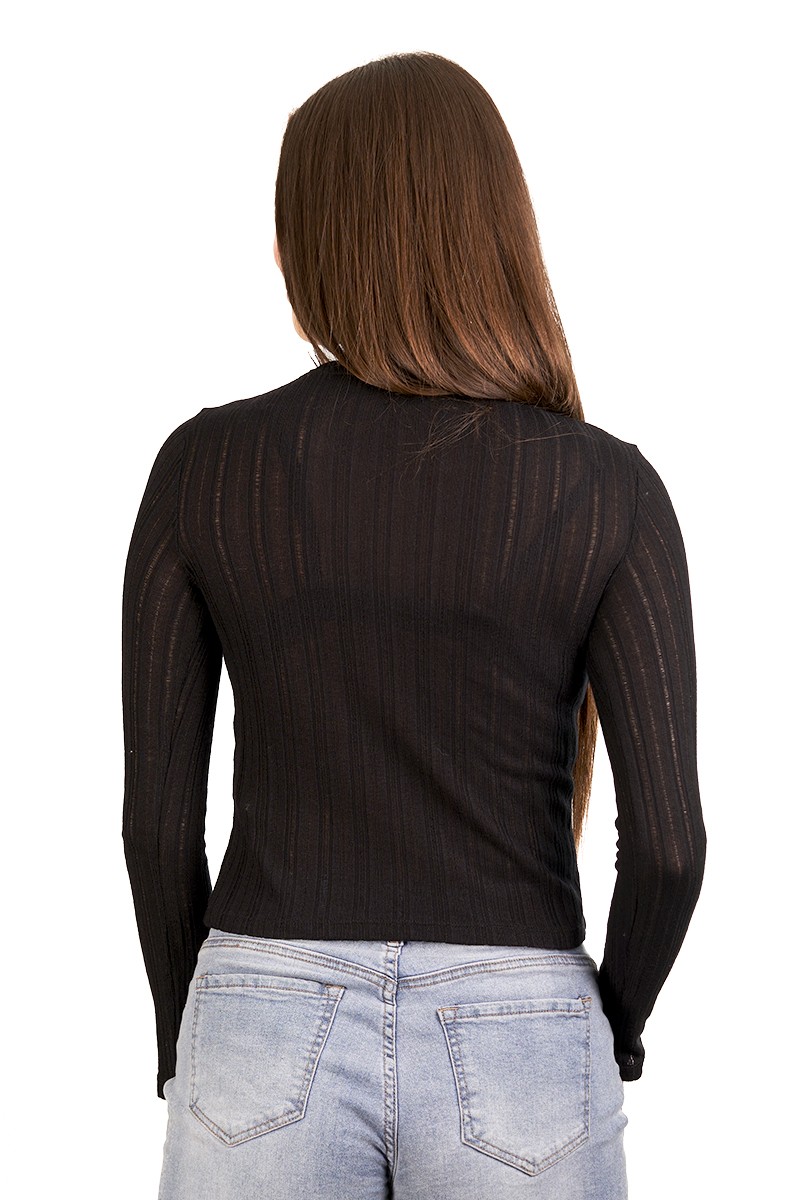 POLERA ARYA MUJER CARLY NEGRO