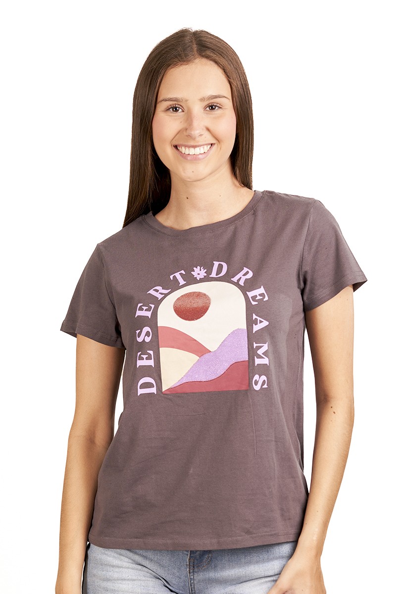 POLERA ARYA MUJER MANDY DISEÑO LILA POLERA ARYA MUJER MANDY DISEÑO LILA