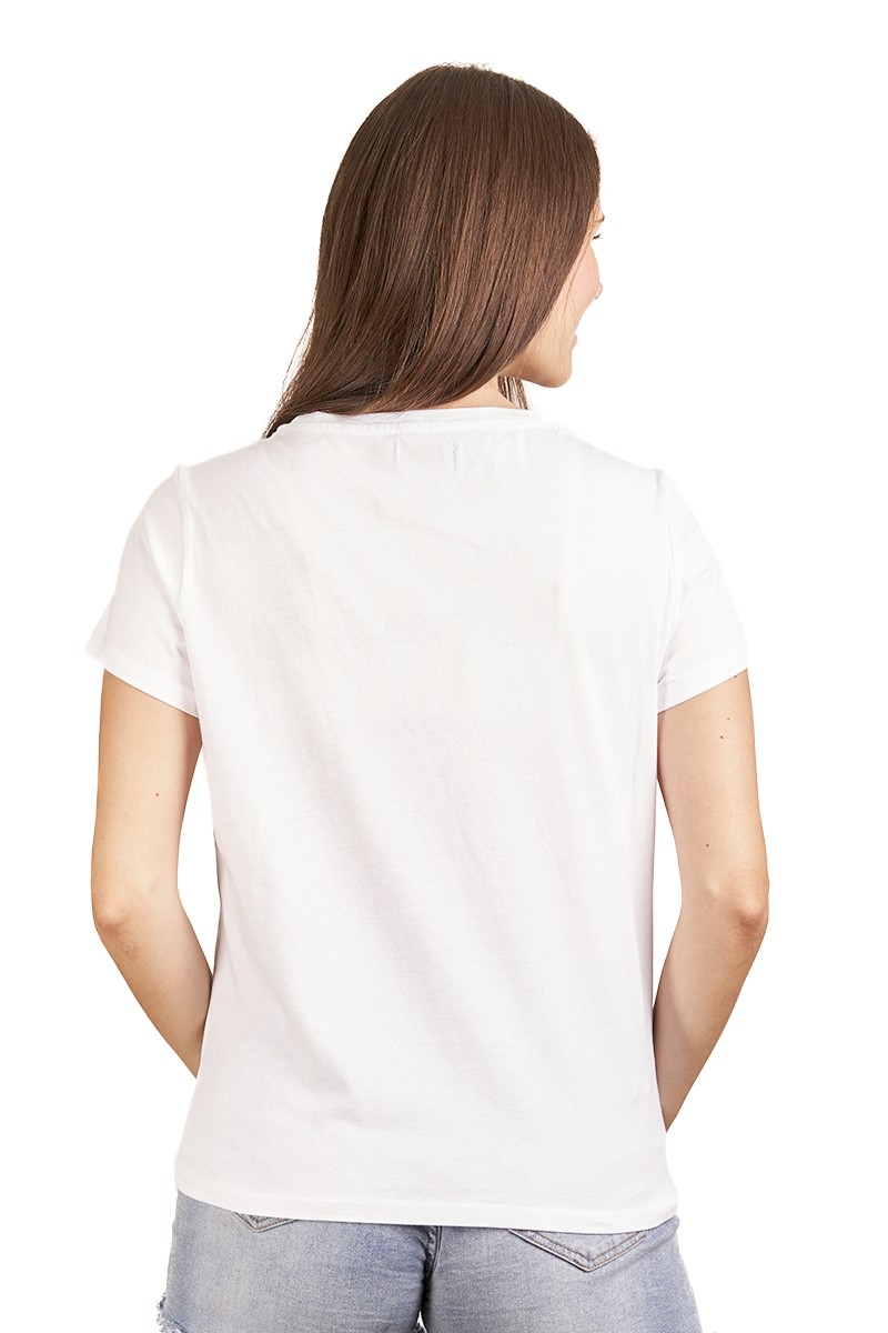 POLERA ARYA MUJER MANDY DISEÑO AZUL